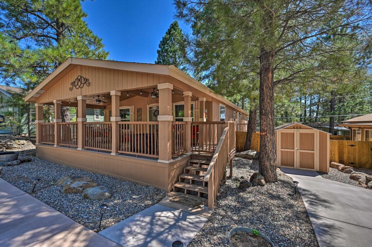 Munds Park Cabin Retreat With Deck And Fire Pit! Extérieur photo