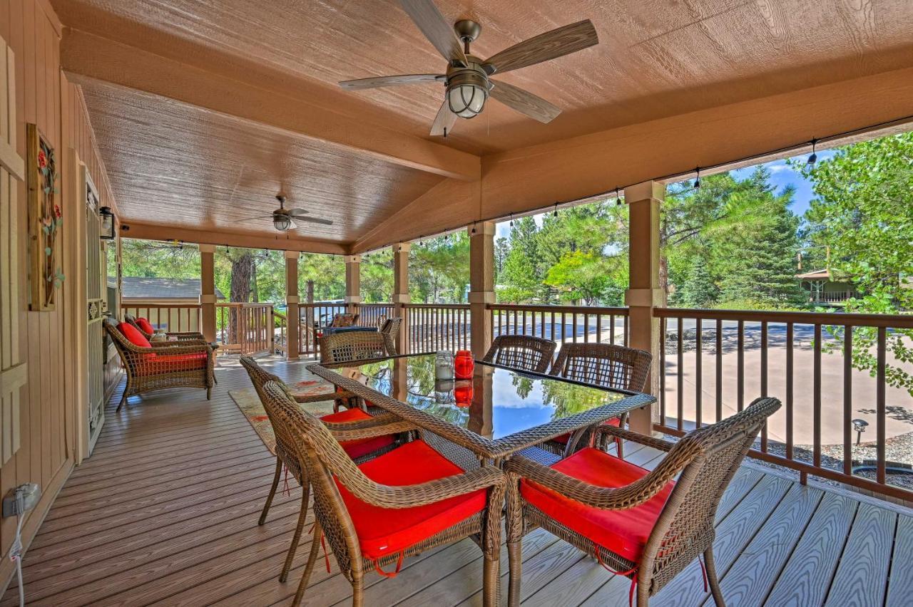 Munds Park Cabin Retreat With Deck And Fire Pit! Extérieur photo
